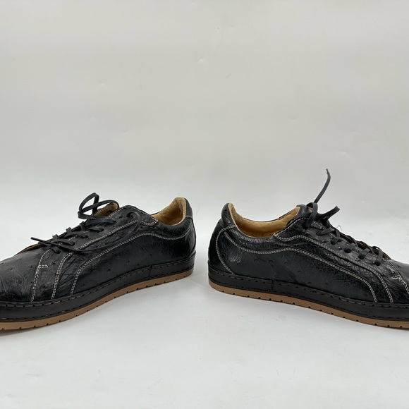 Giorgio’s Of Palm Beach Ostrich Leather Sneakers In 9 USA Made In italy - Picture 8 of 13